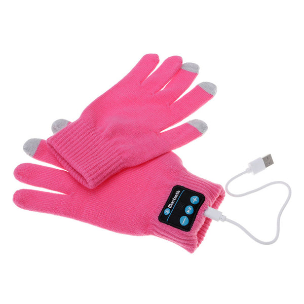 Speaker Smart Knit Gloves