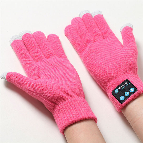 Speaker Smart Knit Gloves