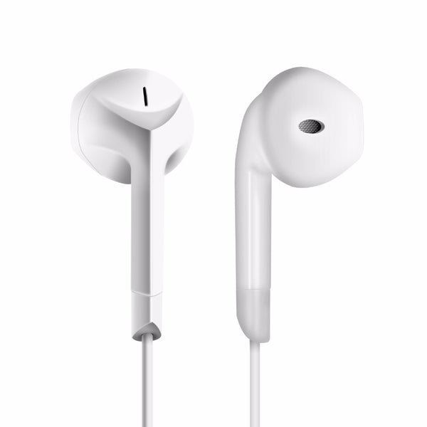 Black and White Earphones
