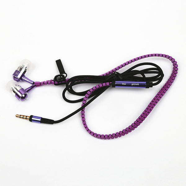 Zip Zipper Earphone